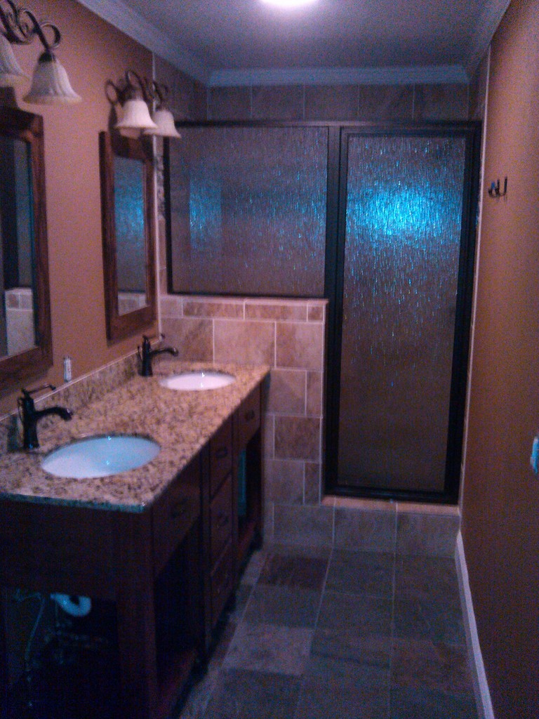 custom shower